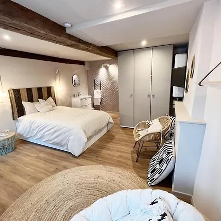 בית נופש Maison Avec 4 & Rooftop En Plein Centre - Place Saint Paul לייז'